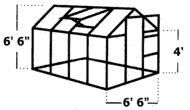 Juliana Basic Greenhouse Dimensions