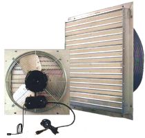 Greenhouse Shutter Fan